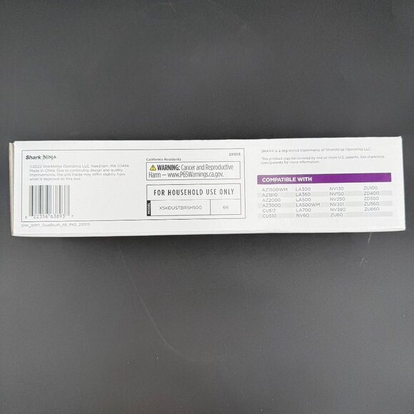 Shark ANTI-ALLERGEN DUST BRUSH Vacuum Cleaner Accessories XSKDUSTBRSH500 NIB - Picture 5 of 6